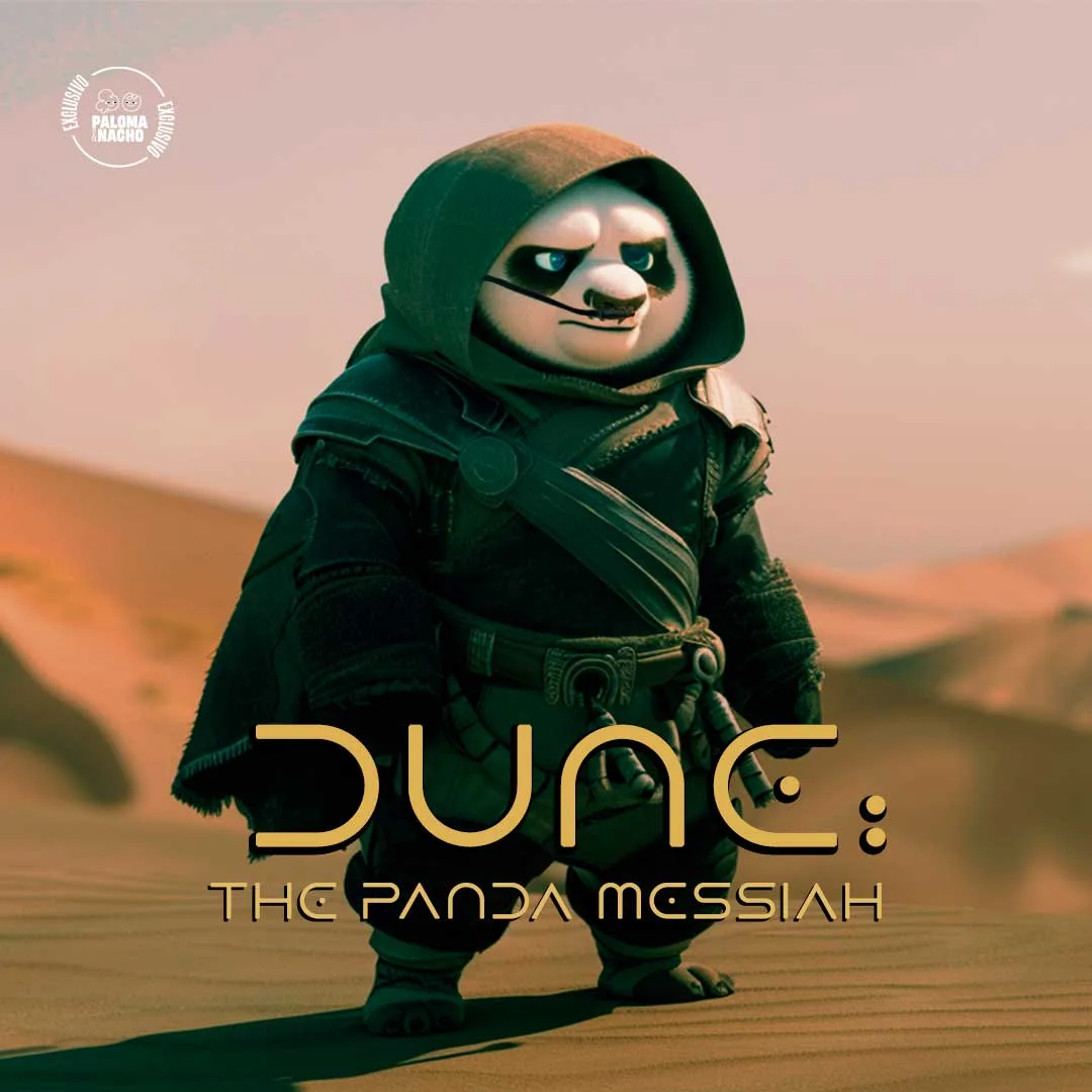 Po de Kung Fu Panda como protagonista de Dune
