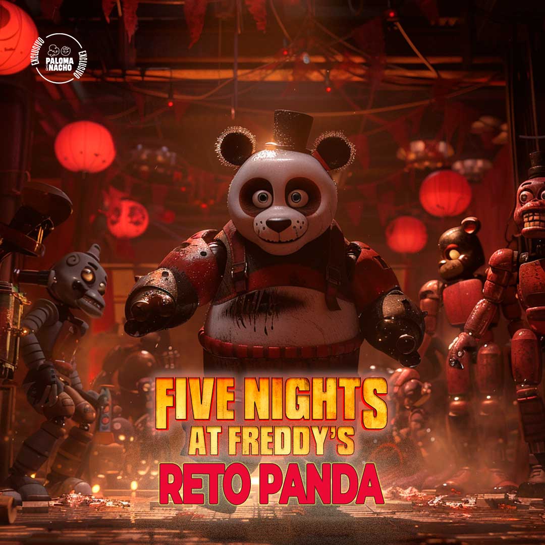 Po de Kung Fu Panda en un spin-off de Five Nights At Freddy's