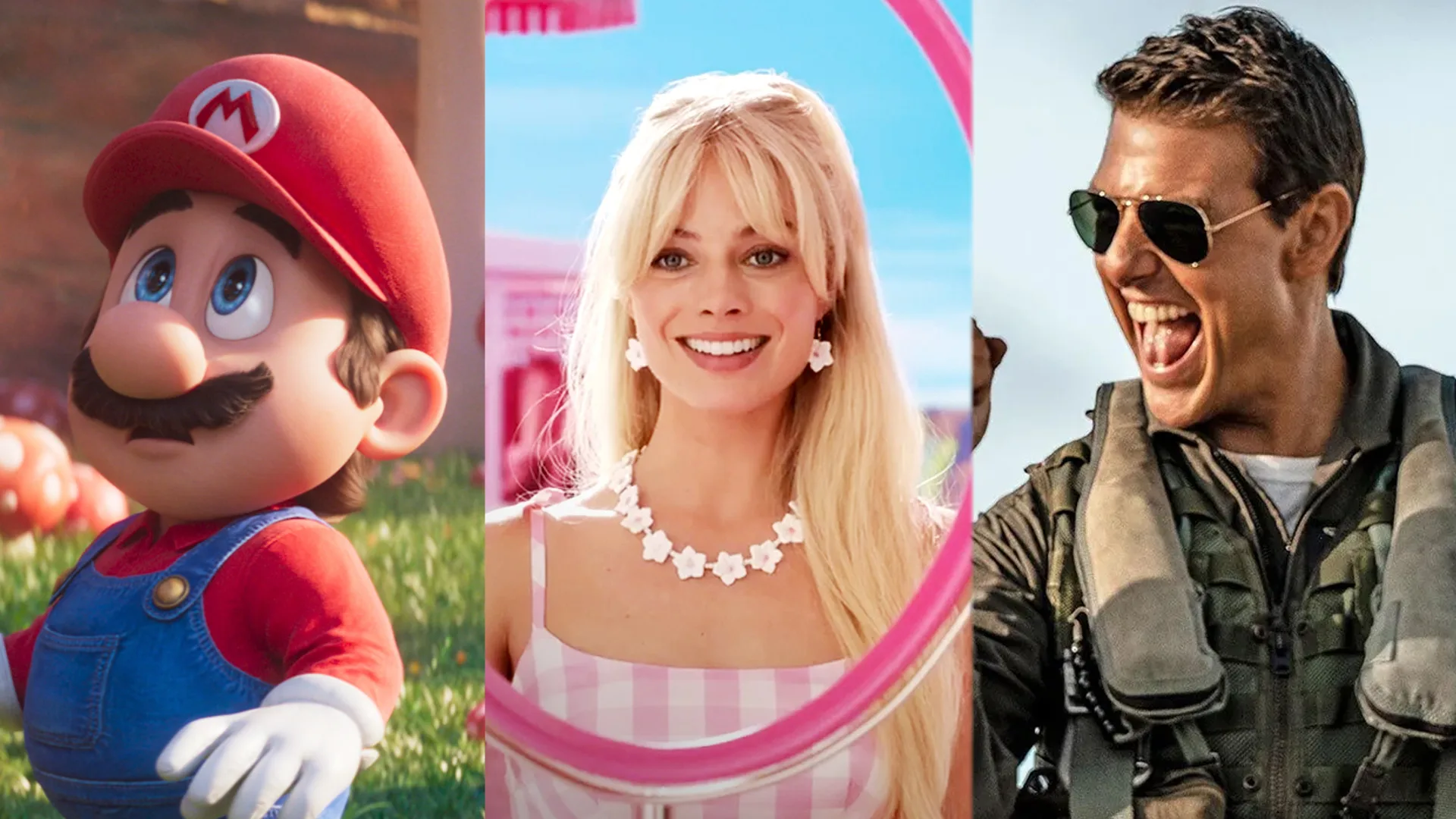 Super Maro Bros, Barbie y Top Gun: Maverick, películas más taquilleras 