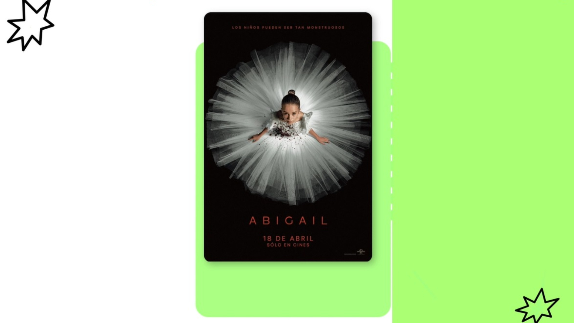 Abigail película terror estreno