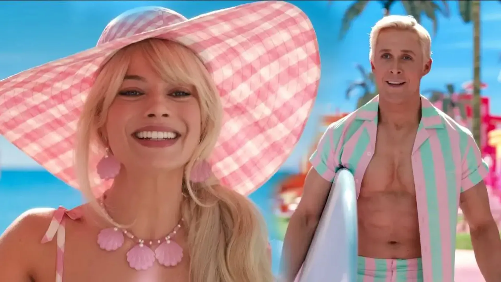 Barbie y Ken en la playa 