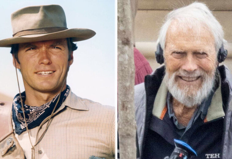 Clint Eastwood cambio físico con los años