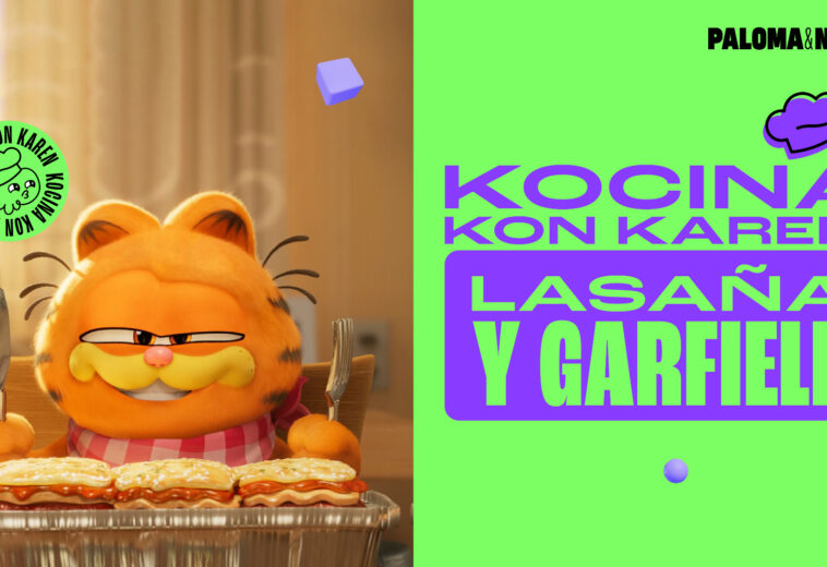 Garfield: Fuera de casa: “Kocina Kon Karen”: Lasaña