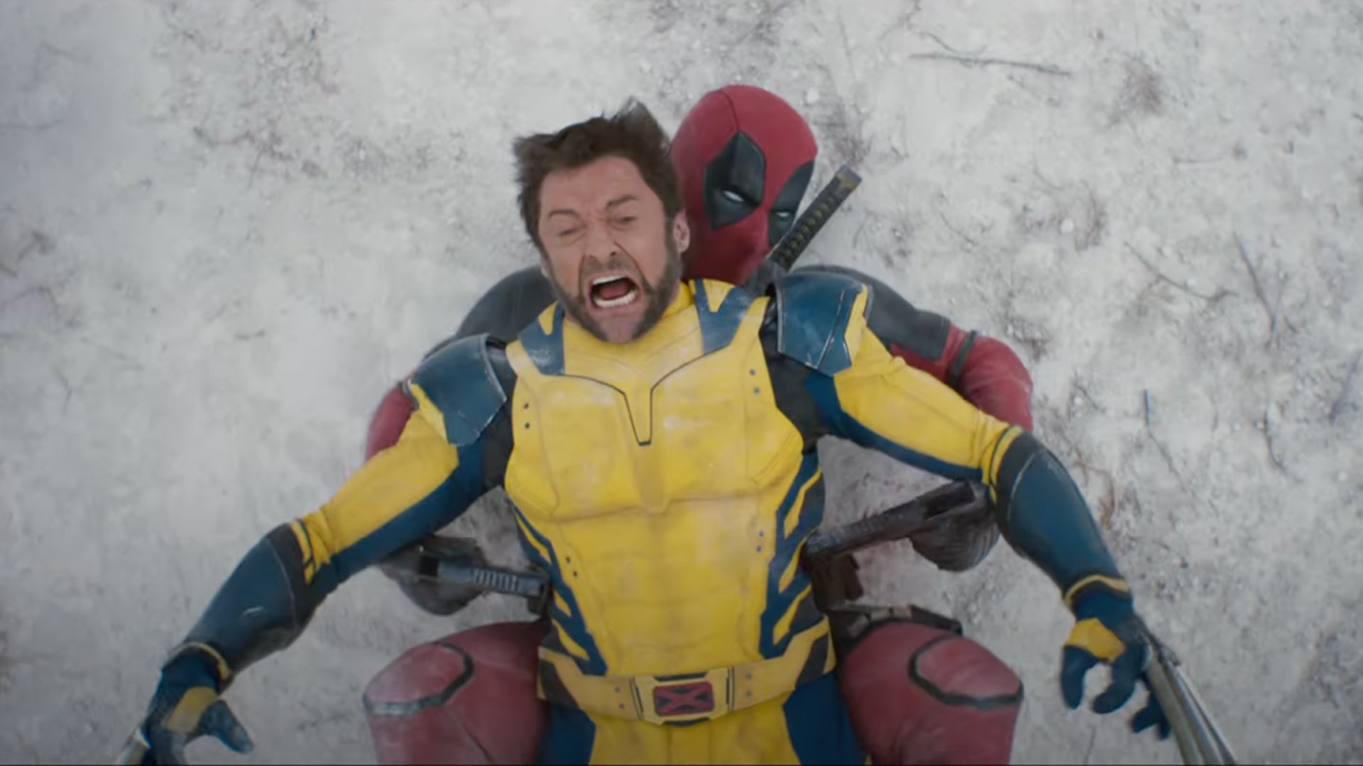 Pelea entre Deadpool y Wolverine