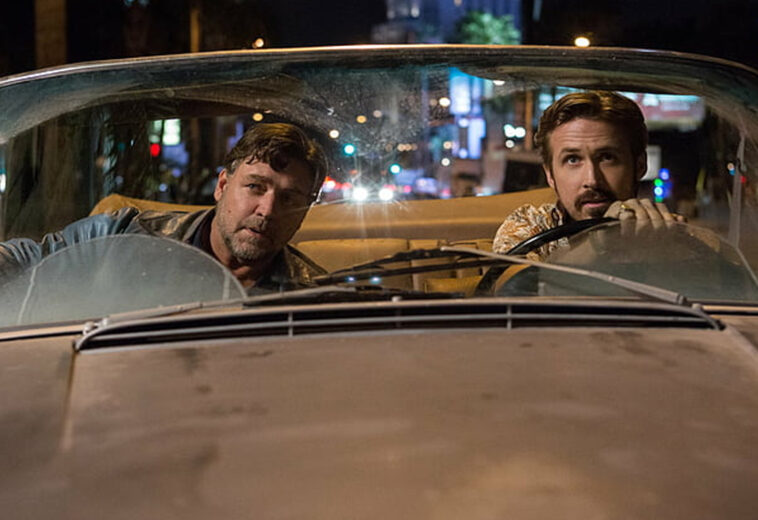 Dos tipos peligrosos Ryan Gosling y Russell Crowe