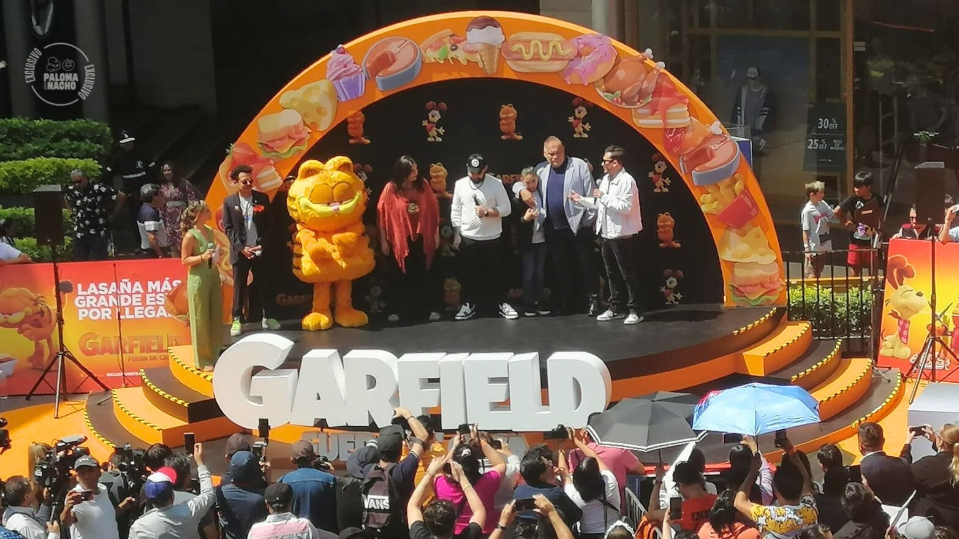 
Lo más destacado de la premiere y alfombra naranja de Garfield: Fuera de casa 