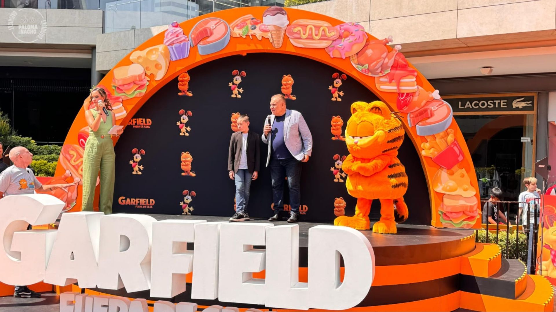 
Lo más destacado de la premiere y alfombra naranja de Garfield: Fuera de casa 