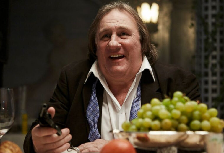 Gerard Depardieu escena comida