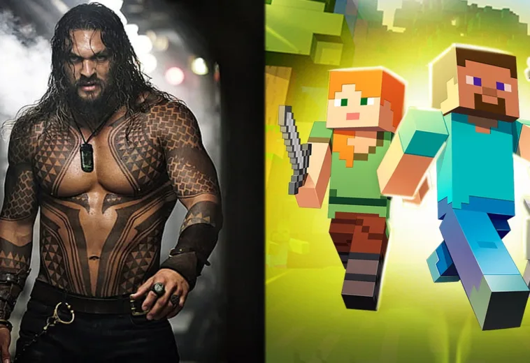 Minecraft: Jason Momoa anuncia el fin de las filmaciones con divertida foto