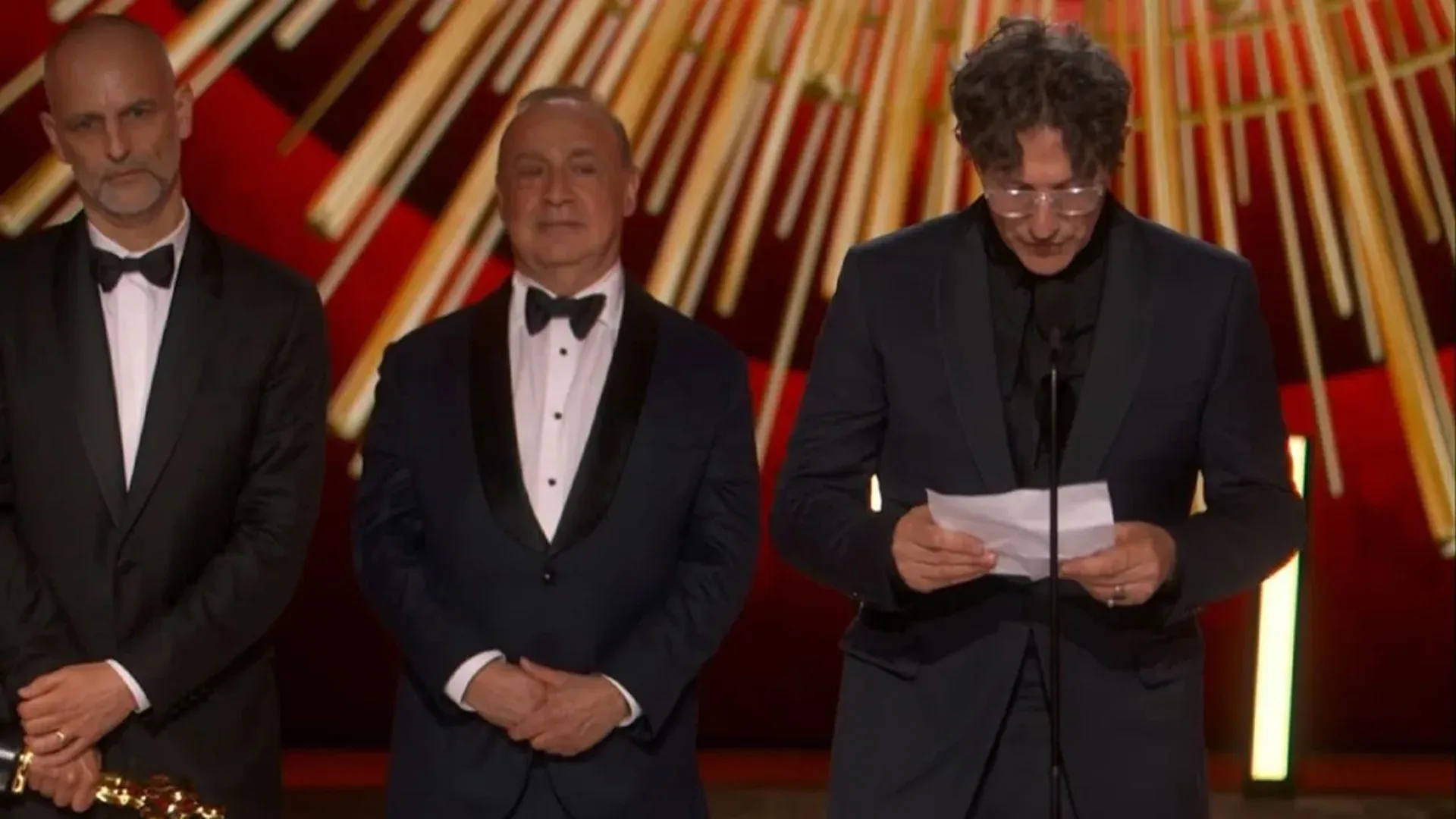 Jonathan Glazer en los Oscar, discurso polémico