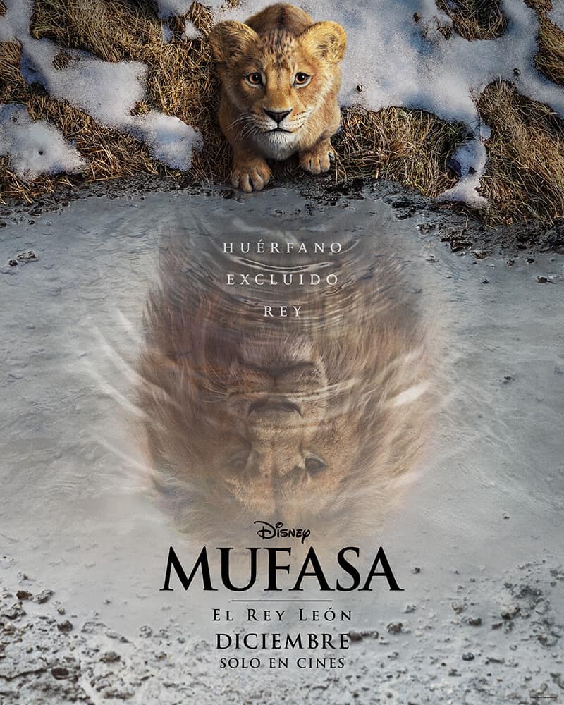 Mufasa póster live-action