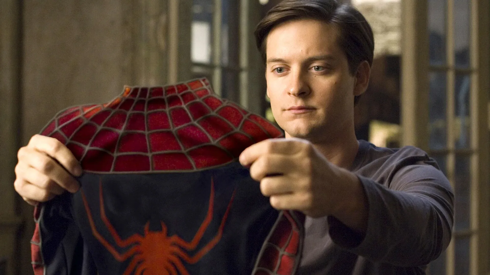 Spider-Man de Sam Raimi, traje de Tobey Maguire