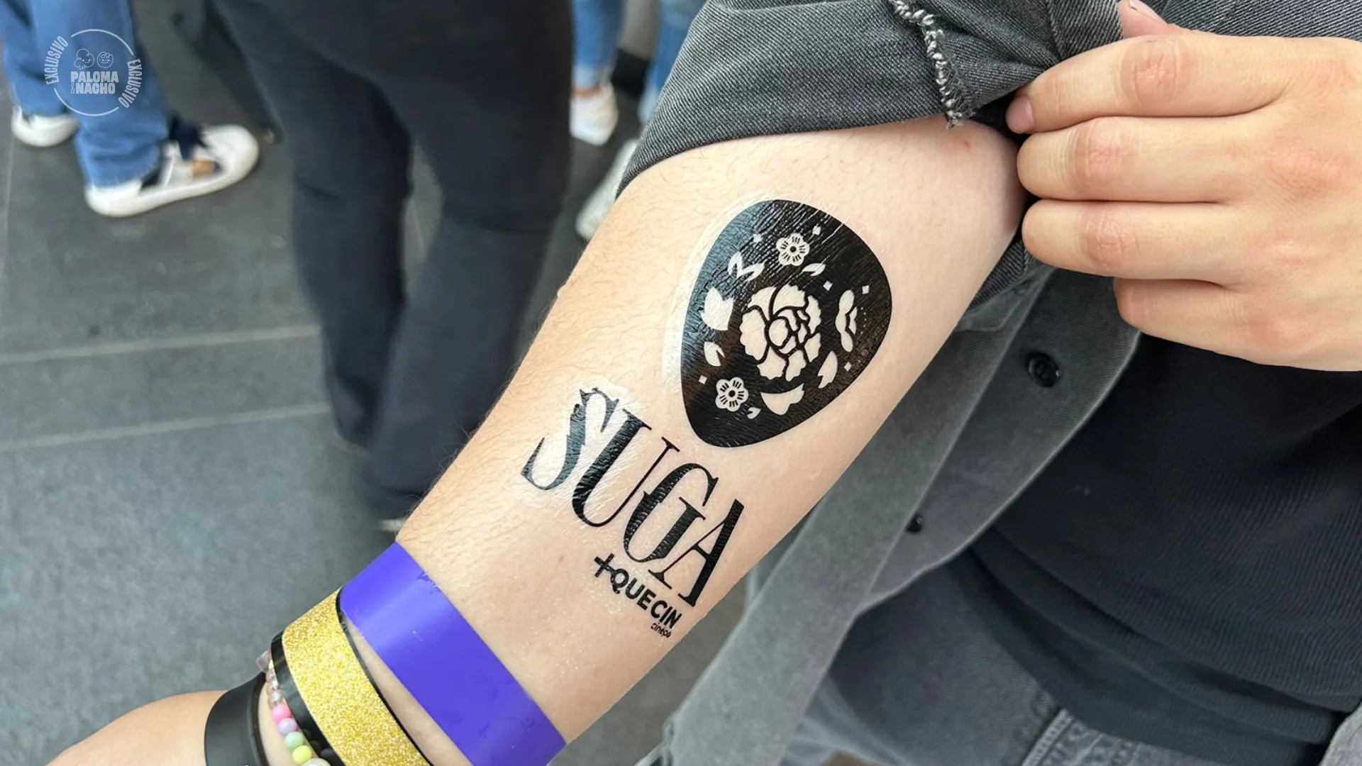 Tatuaje SUGA +QUE CINE 