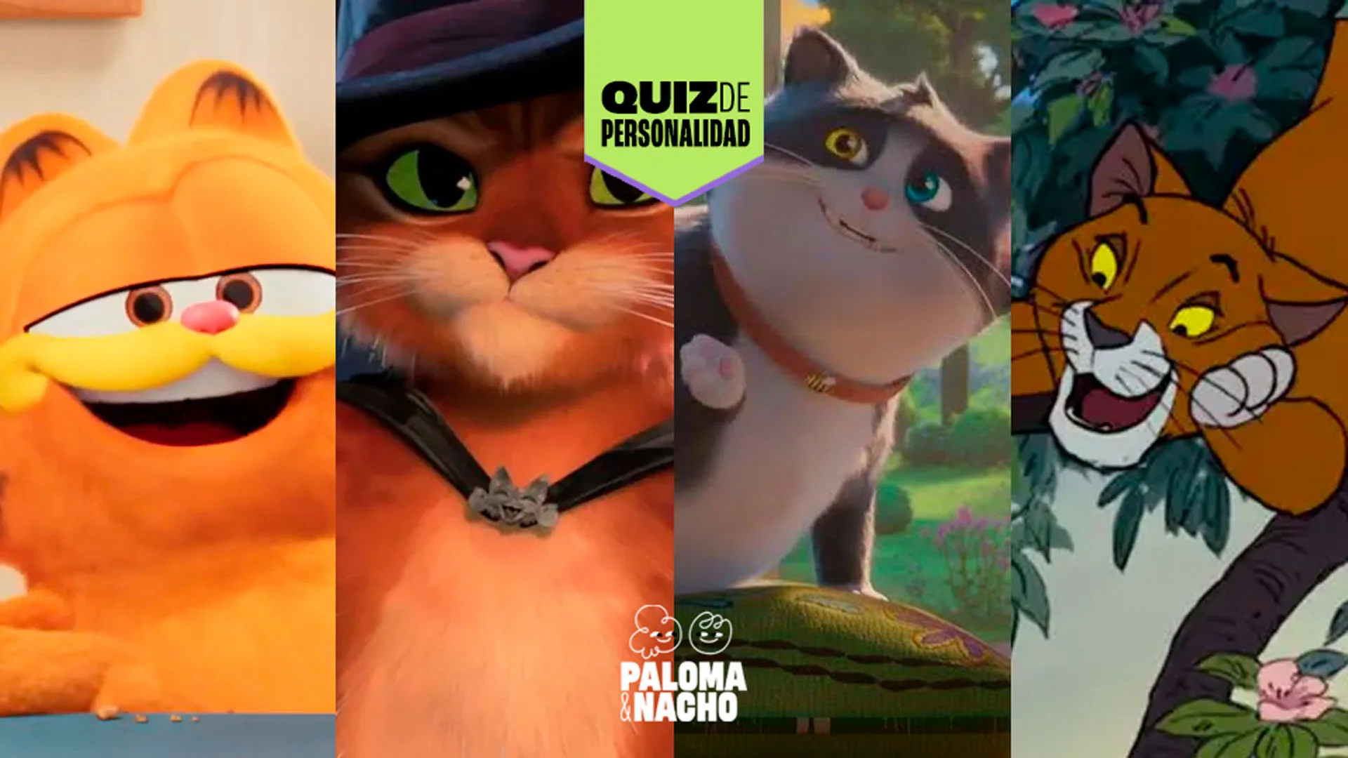 Quiz: ¿Qué gato del cine te representa?