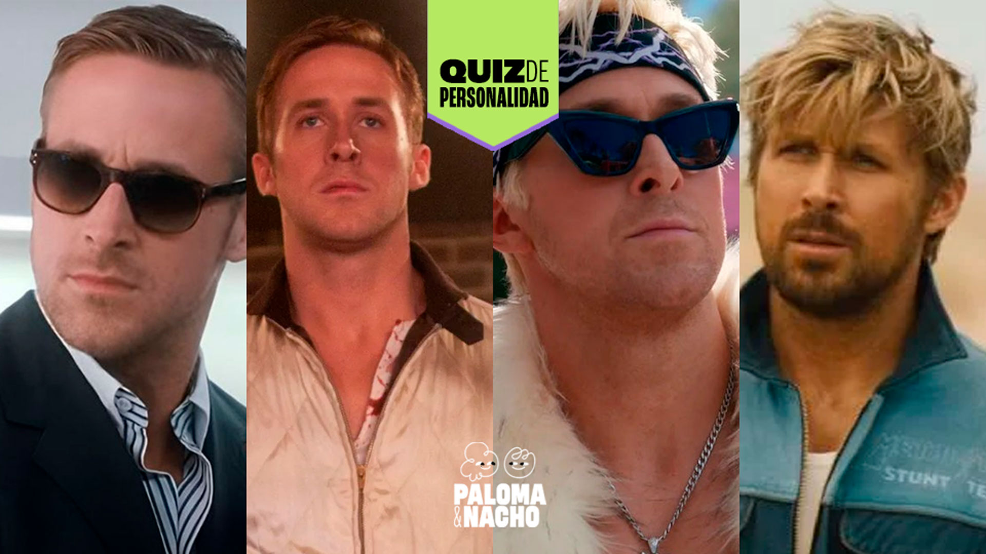 Quiz: ¿Qué personaje de Ryan Gosling eres?