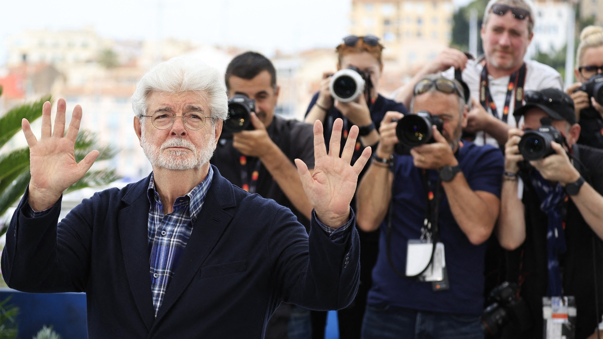 George Lucas photocall Star Wars Master Class