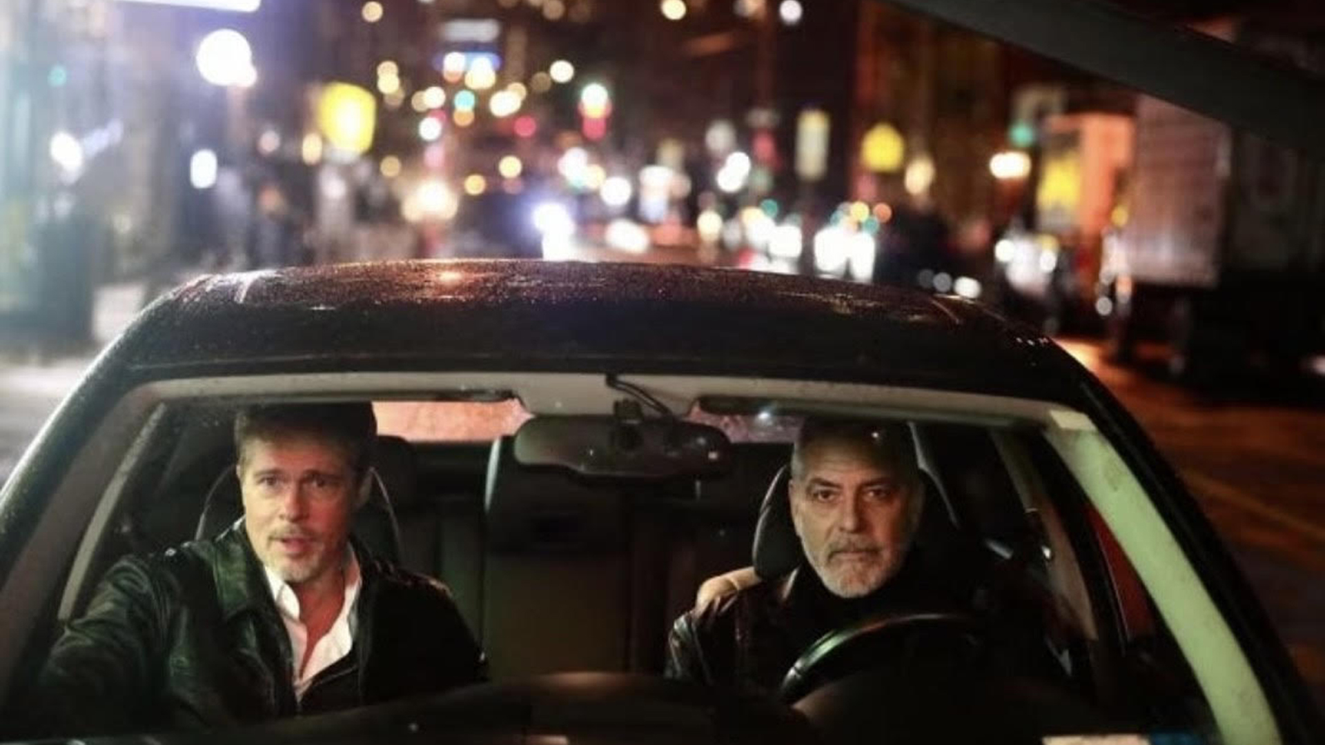 George Clooney y Brad Pitt película 