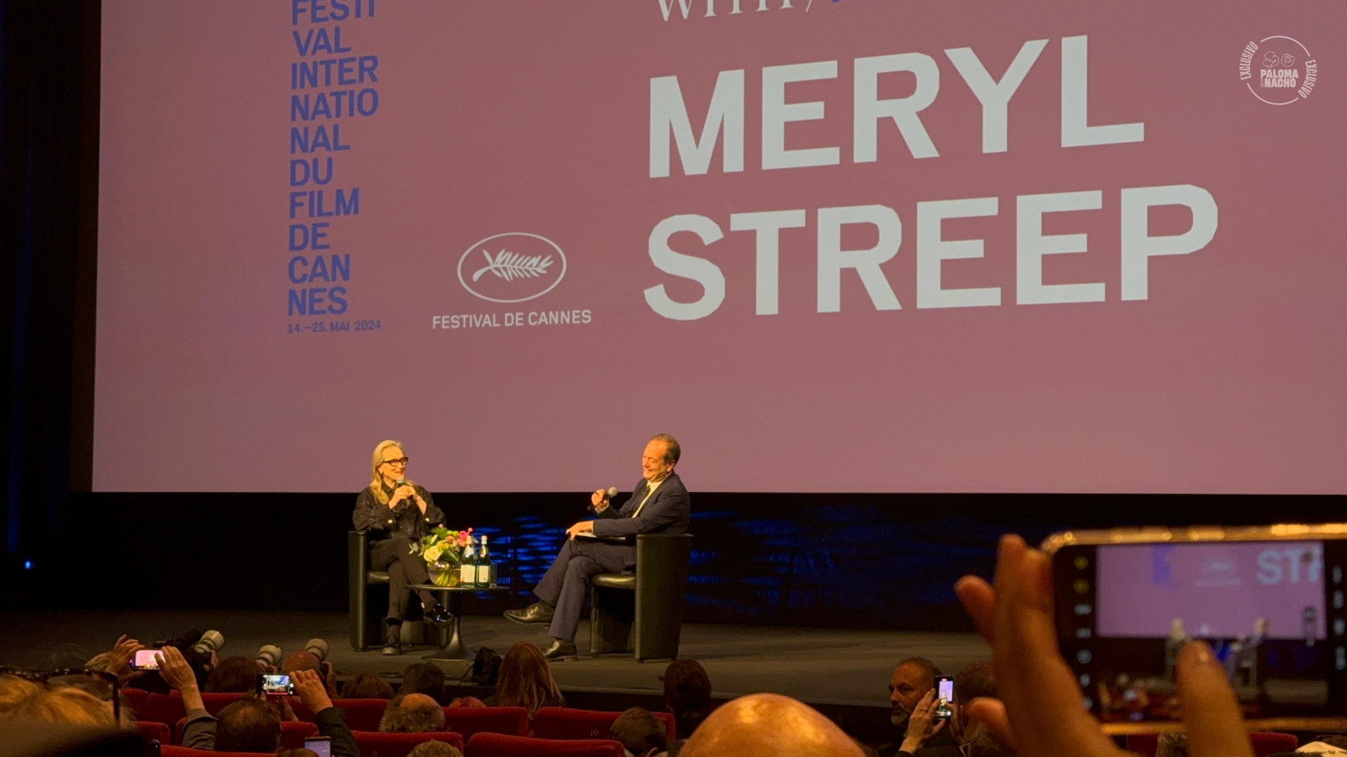 Meryl Streep en Master Class de Cannes 2024