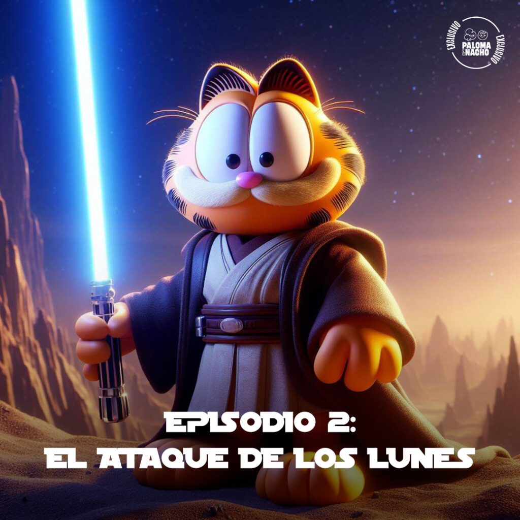 Garfield en Star Wars: Episodio II