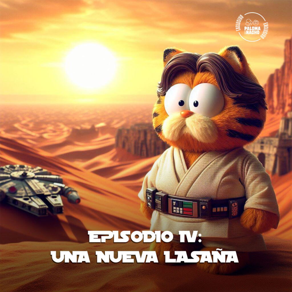 Garfield en Star Wars: Episodio IV