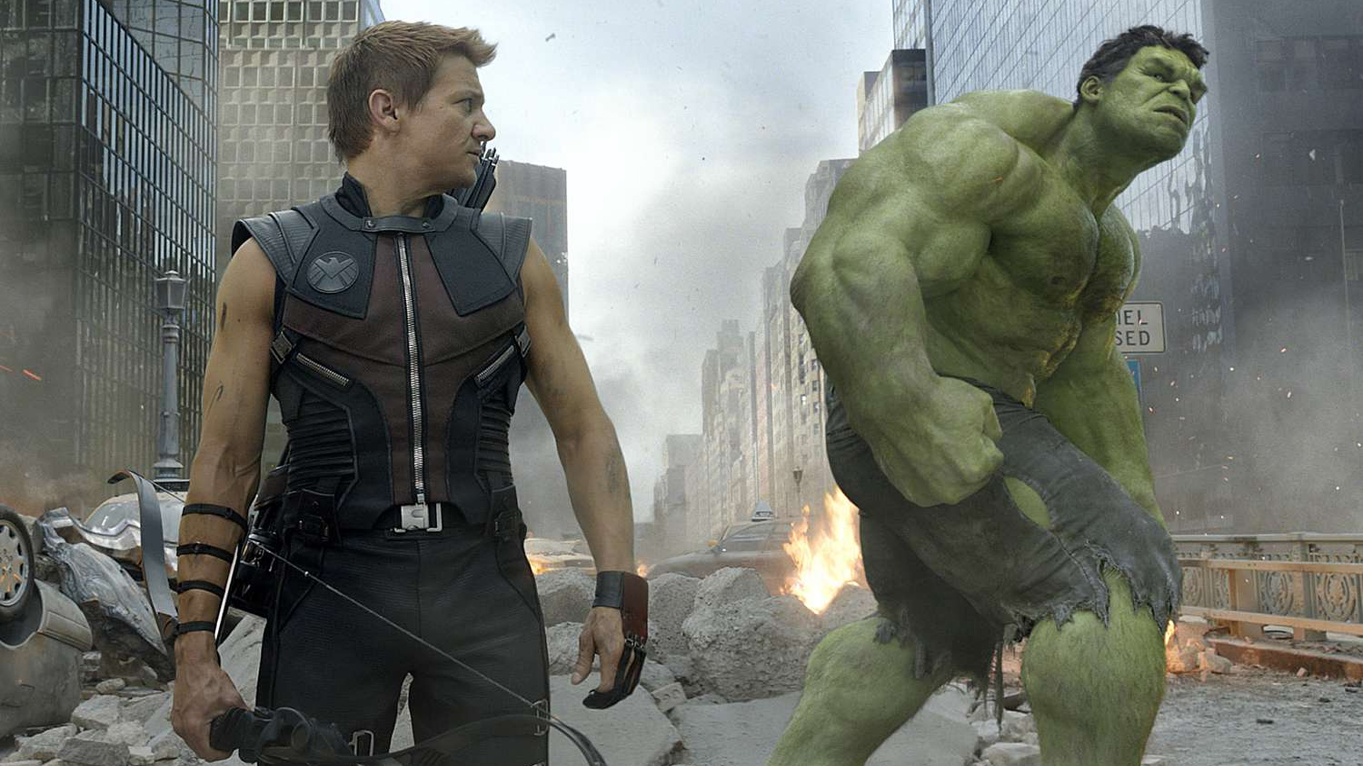Hawkeye y Hulk, The Avengers