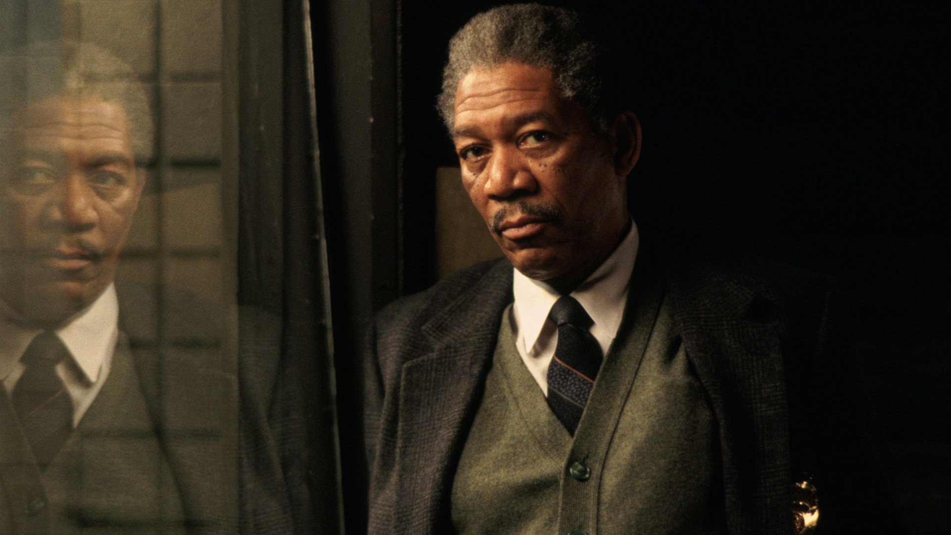 Morgan Freeman en Seven. Historia Negra
