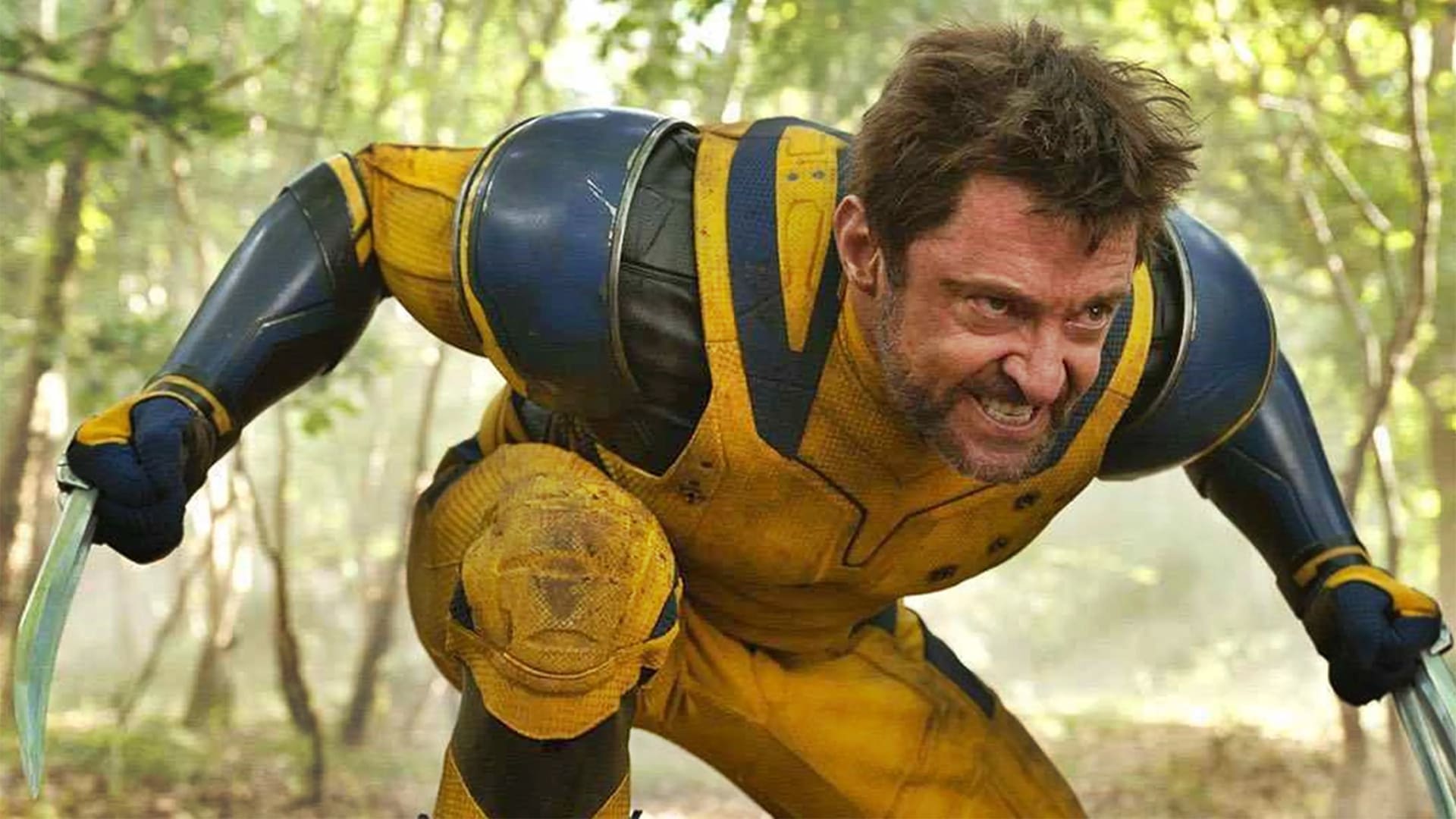 Wolverine en posición de ataque