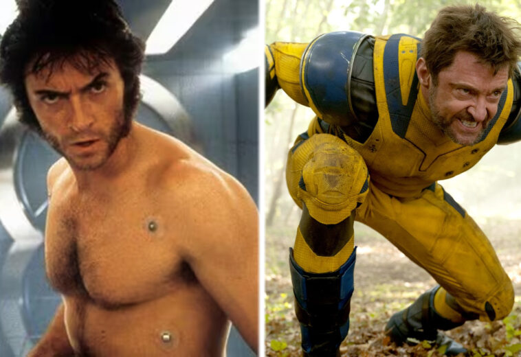 Hugh Jackman joven como Wolverine