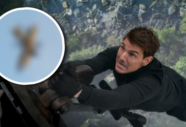 Tom Cruise stunt en misión imposible 8